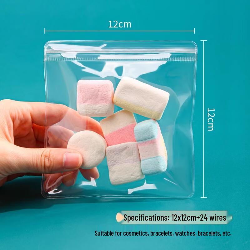 Anti-oxidation PVC Self-Sealing Jewelry Bag