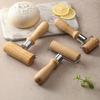 Wooden Rolling Pin for Baking – Single-Headed Dough Roller with Thick Handle, Kitchen Baking Tool for Effortless Rolling