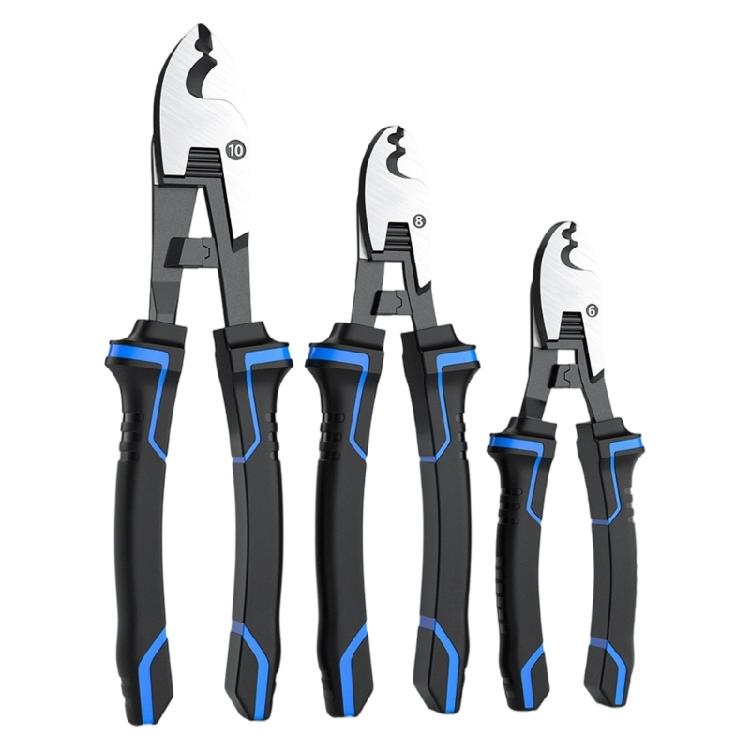 Ergonomic Electrician Shears Multifunctional Manual Diagonal Plier Wire Cable Cutters 6/8/10Inch Wire Pliers