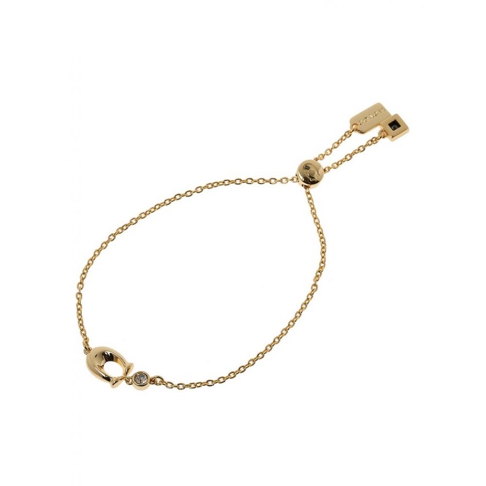 

Coach Signature Crystal Slider Bracelet C9344 GOLD