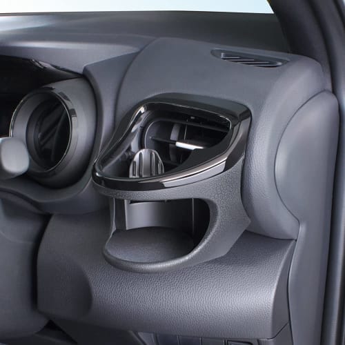 Tsuchiya Yac Car Model Specification Toyota Yaris Yaris Cross Exclusive Air Conditioner Drink Holder for Driver Seat Black SY-YA1
