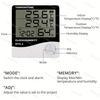 LCD Digital Thermometer Hygrometer Indoor Room Electronic Temperature Humidity Meter Sensor Gauge Weather Station For Home