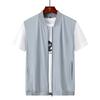 Chaleco de Verano Ultra Fino para Hombre Sin Mangas Hombros Secado Rápido Transpirable Chaqueta Escalada al Aire Libre Pesca Ocio Camiseta Interior