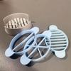 1PC 3-in-1 Manual Egg Cutter - Multifunctional Plastic Cutter for Hard Boiled Eggs