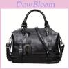 Borsa Boston Lussuosa Grande Capacità Effetto Pelle Vera Per Donna Con Colori Eleganti
