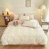 Winter Bedding Set Duvet Cover Set  Ins Style  A-Class 100% All Cotton Milk Velvet Cotton Velvet for Autumn Winter Soft and Warm