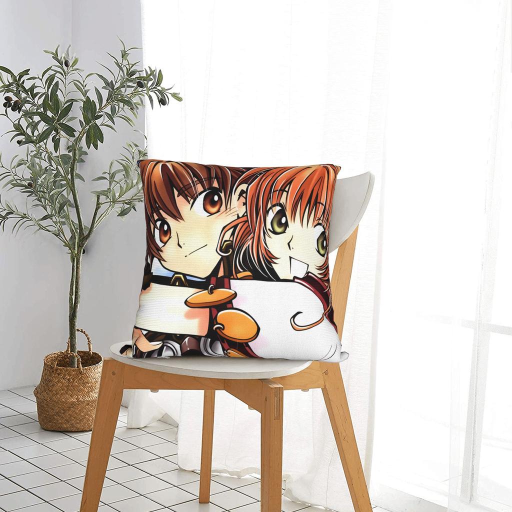 Tsubasa Sakura Syaoran Pillow Cover Soft Cushion Cover Morden Pillow Case For Living Room Bed Chair