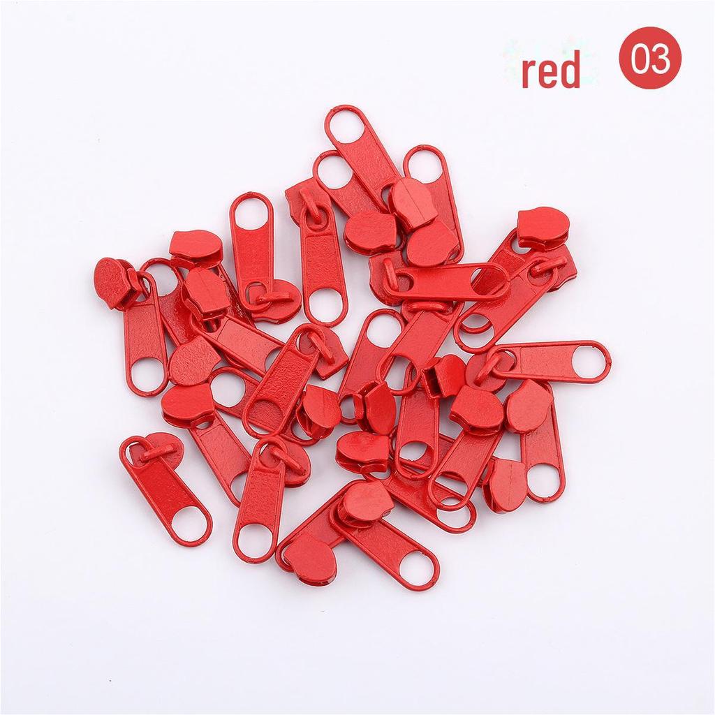 Colorful No. 3 Metal Zipper Pulls for Textile and Clothing