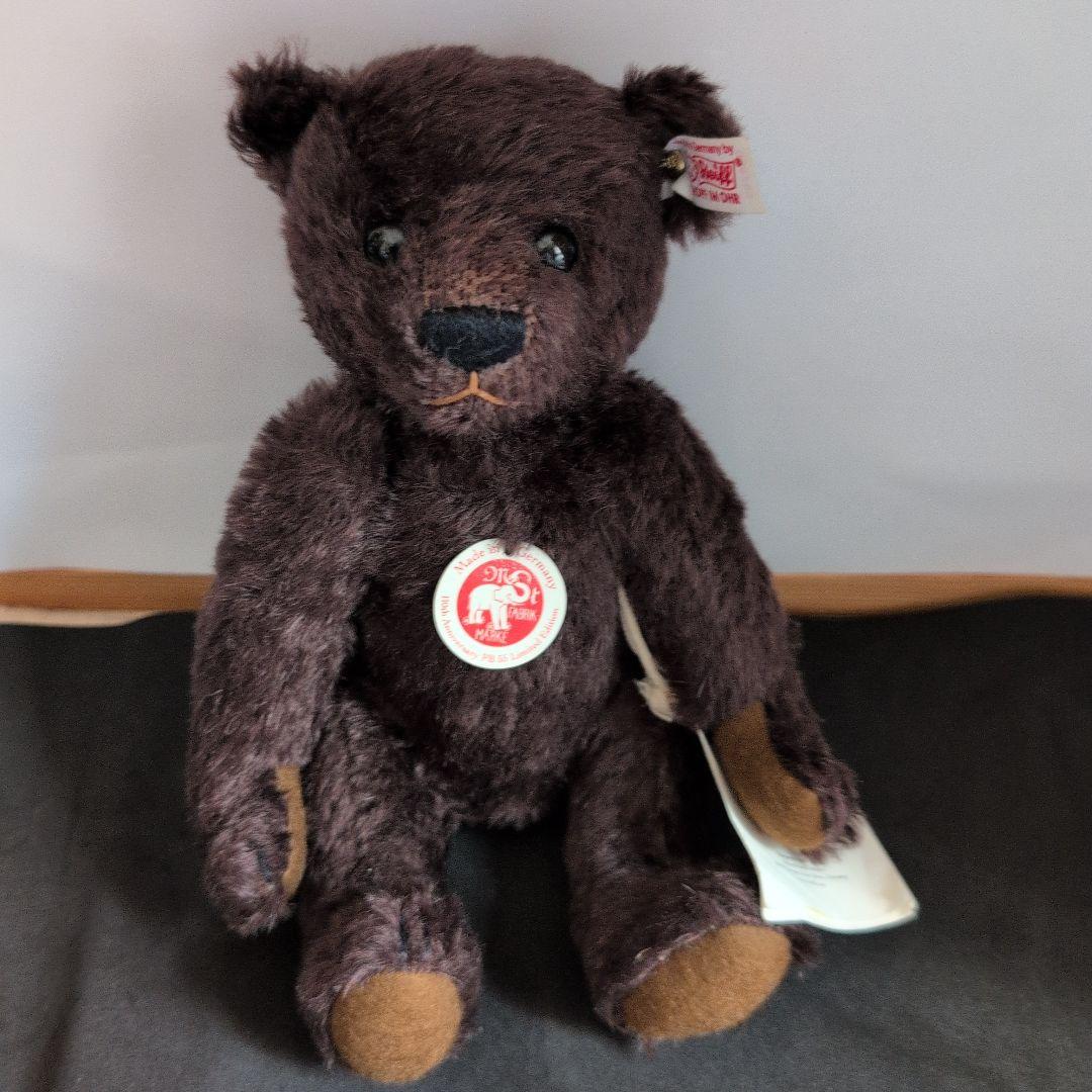 

[USED] Steiff Teddy Bear 110th Anniversary PB55 Reproduction 26cm Exclusive to nullnil.