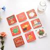 24 Pcs/lot Christmas Greeting Card Kids Mini Christmas Blessing Greeting Cards Envelope New Year Postcard Gift Card Xmas Party