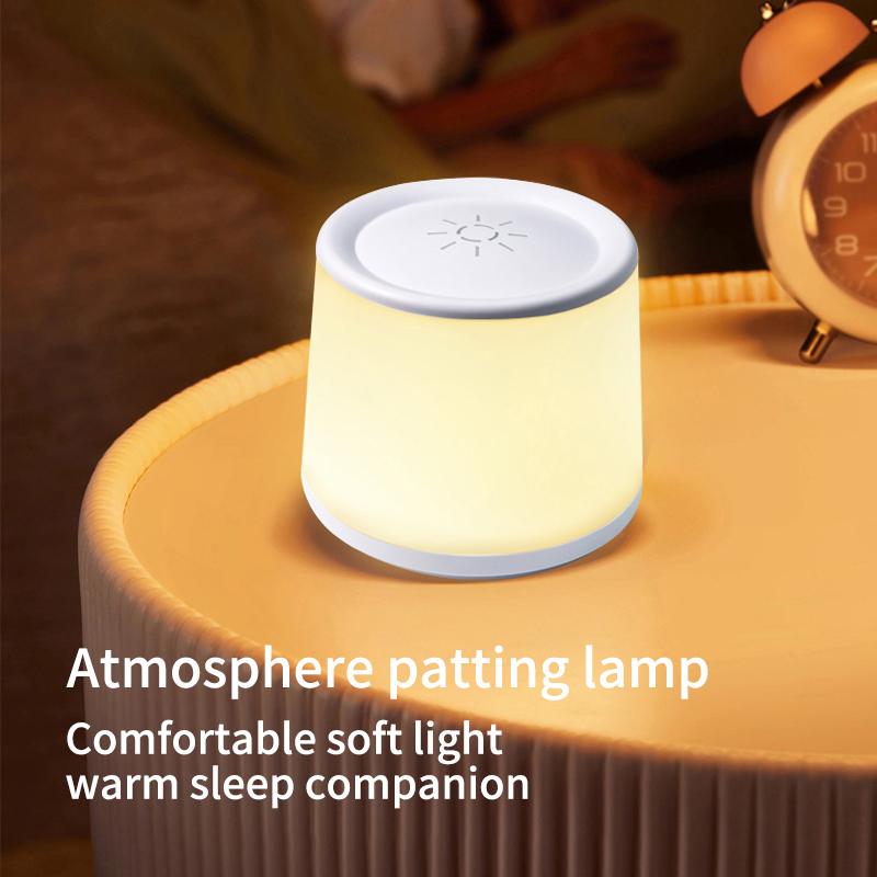Dimming Touch Led Night Light Timing usb Rechargeable Bedroom Sleeping Lamp Portable Beside Touch Lamp Room Decor Table Lamps