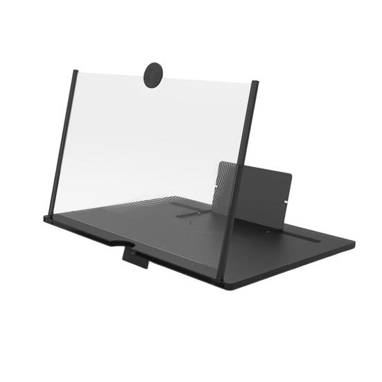 10/12-Inch Screen Magnifier for Cell Phone Foldable Phone Screen Amplifier Adjustable Height Screen Enlarger for All Smartphones