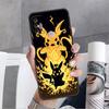 Pokemon Pikachu Cool Case For Motorola G30 G60 Edge 20 G9 G22 G8 Power G31 G500 G50 30 Pro Black Soft Phone Capas