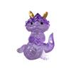 Cute New Year Dragon Figurine Decoration Transparent Miniatures Resin New Home Year Mascot Chinese Decor 2025 Decoration O9G6
