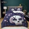 Skull Deadpool Duvet Cover Set 240X220 200X200 Bedding Set Twin Queen King Double Bed Linens Quilt Cover Bedclothes Big Hand