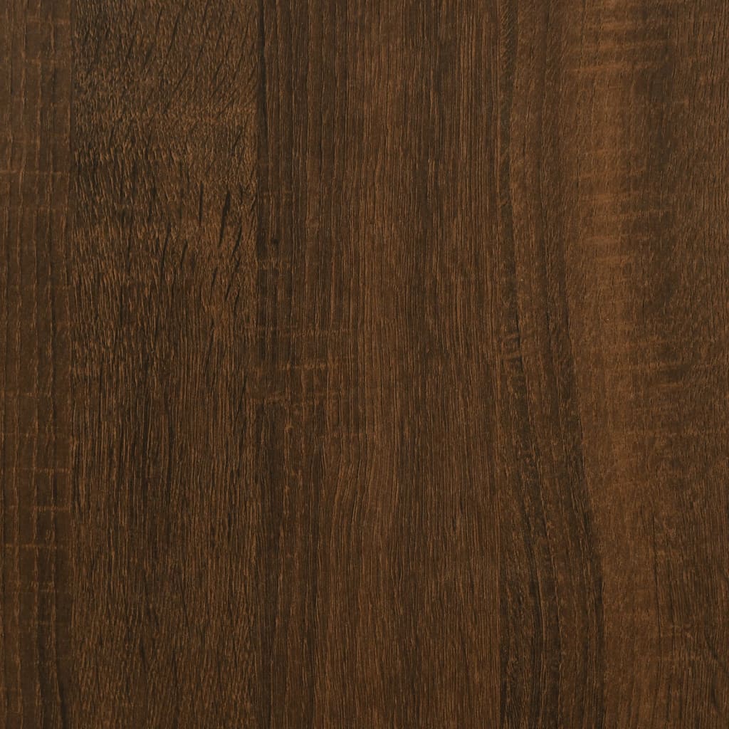 Desk Brown Oak Look 100 x 55 x 75 cm Particleboard