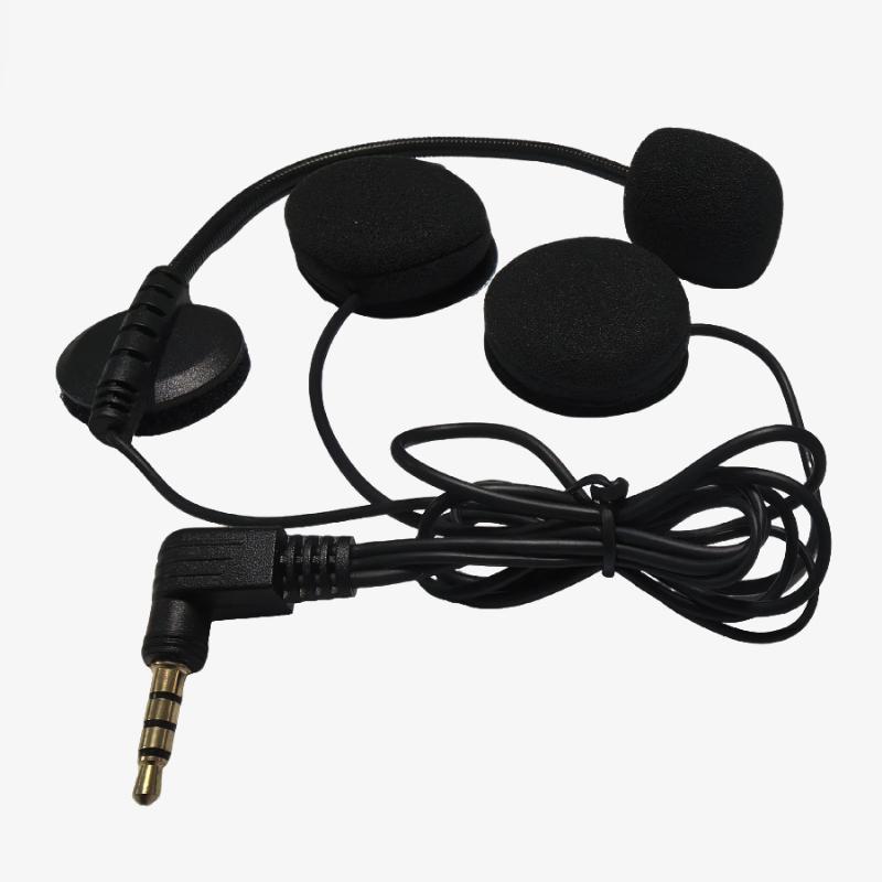 Headset + Clip Base 3.5Mm Interface Microphone Speaker Headset For Ejeas/Vnetphone/Xinowy V4 V6 Motorcycle Bluetooth Interphone