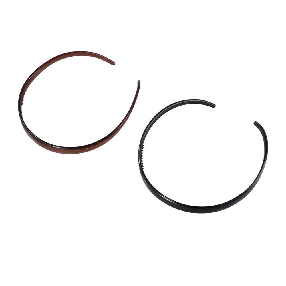

Tooth Transparent Hair Hoop Transparent Plastic Hair Bands Fashion Sunglasses Headband Party чёрный