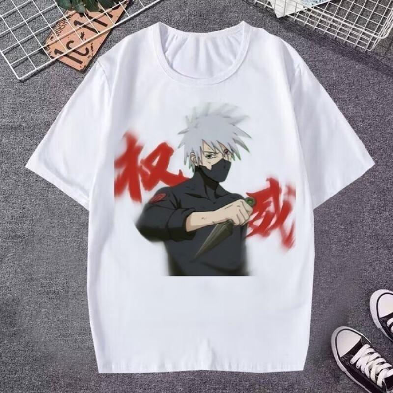 Anime Naruto Cartoon Surrounding Childrens Tshirt Cotton Printing Parentchild Summer New Casual Breathable Short Sleeve