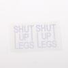 2Pcs Bicycle Frame Top Tube Stickers Shut Up Legs Bike Sticker Waterproof Vinyl Decal Decoration For Mtb Bike Accessories
