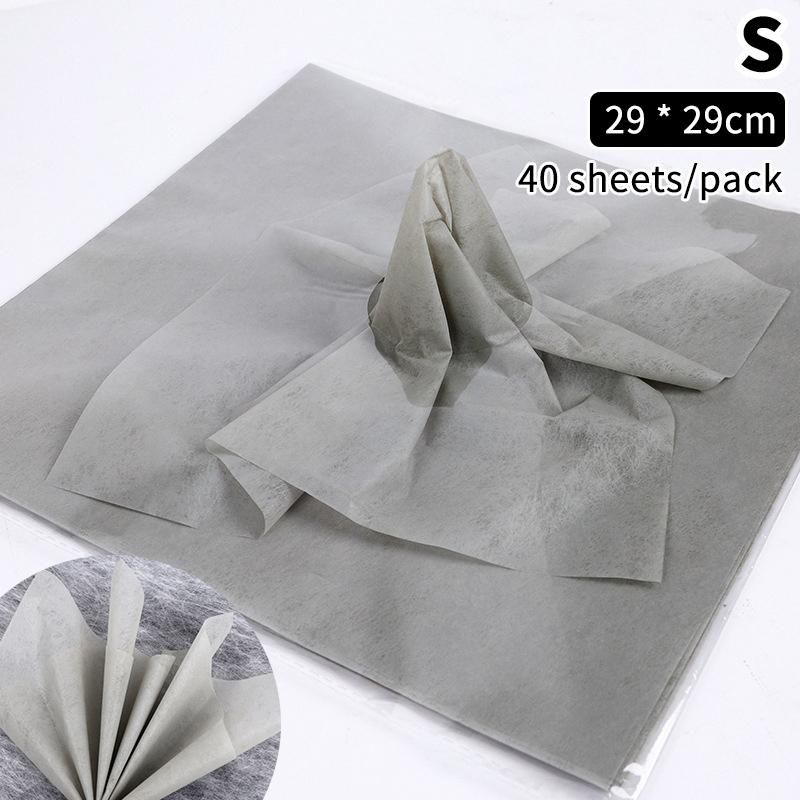 40 Pcs Milk Cotton Tissue Paper Florist Flower Wrapping Paper Diy Handmade Bouquet Crafts Gifts Packaging Wedding Party Supplies