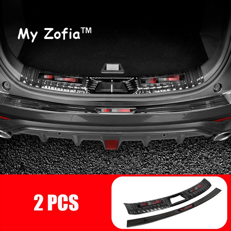 For Changan CS75 Plus Gen III 2025 2026 Car Trunk Cover Tailgate Inner Guard Rear Bumper Scuff Sill Plate Pedal Rear Guard Plate