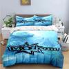 New V-VOLCOM 3D NEW Duvet Cover Pillowcase Bedding Set Adult Boy Girl Bedroom Decoration Children Single Double Large