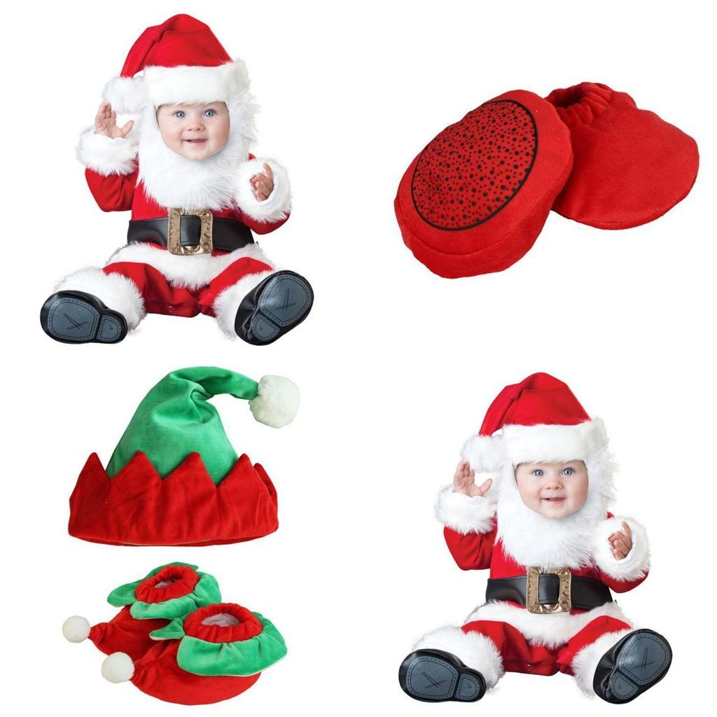 Costume da Elfo di Babbo Natale per Bambini in Velluto, Luminoso e Durevole, Vestito di Natale