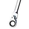 Long Double End Ratcheting Wrench Set with Flexible Head Metric Ratchet Wrenches Set 72-Tooth 6PCS Set