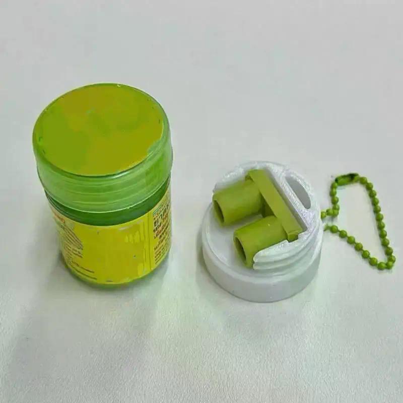 Skládací bylinný inhalátor Inhalátorová čepice Mini inhalátor na esenciální oleje a parfémy Dávkovač Láhev Thajský tradiční nosní inhalátor