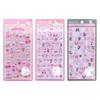 Sanrio Bonbon Drop Stickers Hello Kitty Pink Set 166723 3-Piece (Regular, Mini, Letter)