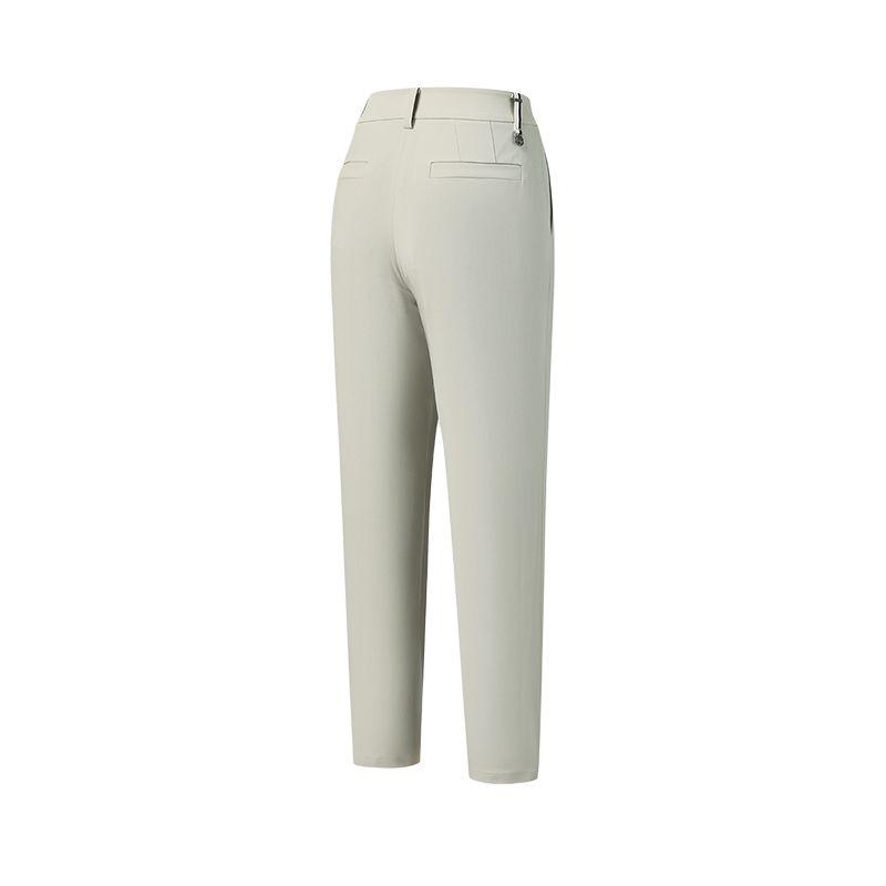Fila Golf Series Loose Woven Solid Color Golf Casual Pants Women Pants A11W615801F-DY