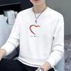 2025 Autumn/Winter Couple Round Neck Loose Fleece Sweatshirt for Men and Women
