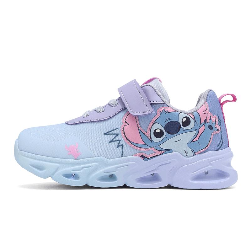 Children's Light-Up Breathable Mesh Sports Shoes for 3-7 Years - Spring/Autumn 2026, Dad Style, Luminous Running Shoes