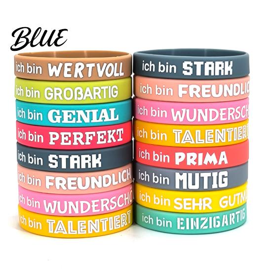 Bulk Party Bag Fillers 12Pcs Motivational Message Bracelet Inspirational Saying