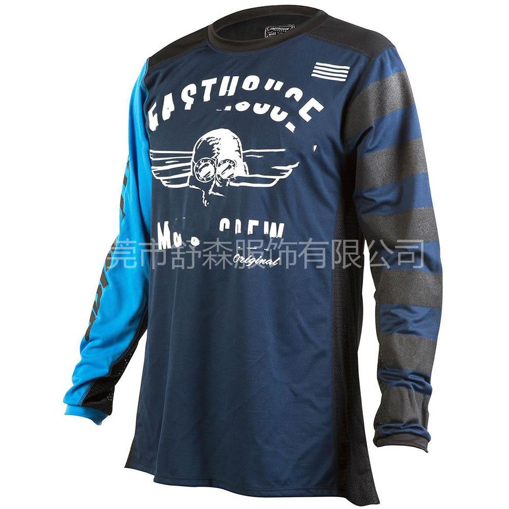Offroad-Motorradanzug, langes Oberteil, Mountainbike Downhill-Anzug, Rennanzug, atmungsaktives und schnelltrocknendes Rundhals-Laufshirt Großhandel