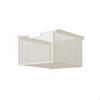 4 Pieces Closet Hanging Storage In the Area Saving Wardrobe Mesh Basket Easy To Install Under Shelf