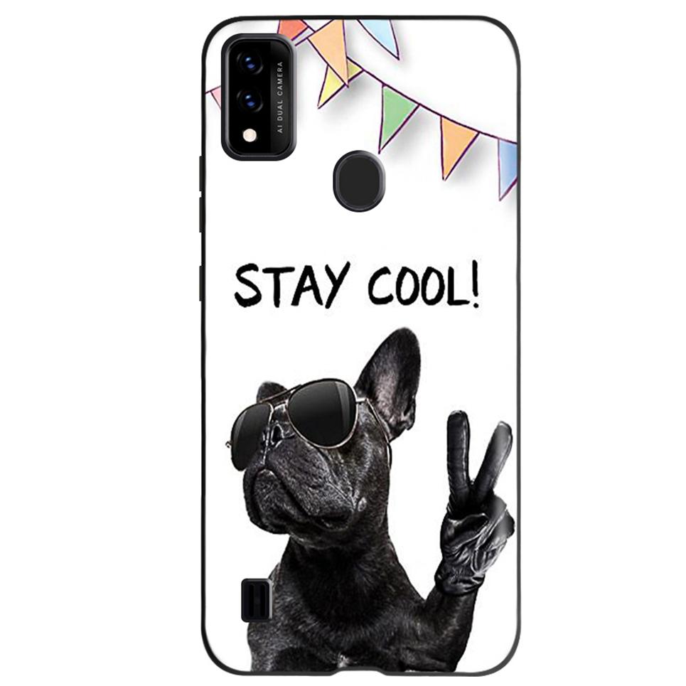 Cover per ZTE Blade A51 Custodia Morbida Silicone Stampa Cool TPU Funda Cover per ZTE Blade A51 BladeA51 Protettiva Telefono Funda Custodia