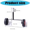 Multipurpose 28mm Pipe Stabilizing Wheel For Garden Equipment Various Backpack Brush Cutter Models