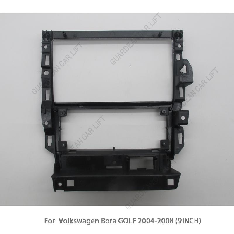 9 Inch Car Radio Fascia Adapter For Volkswagen Bora Jetta mk4 GOLF 2004-2008 Android Radio Frame Dash Fitting Panel Cable Kit