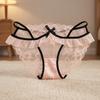 Lace Lace Flower Transparent Briefs Patchwork Underpants Breathable Female Lingerie  Girl