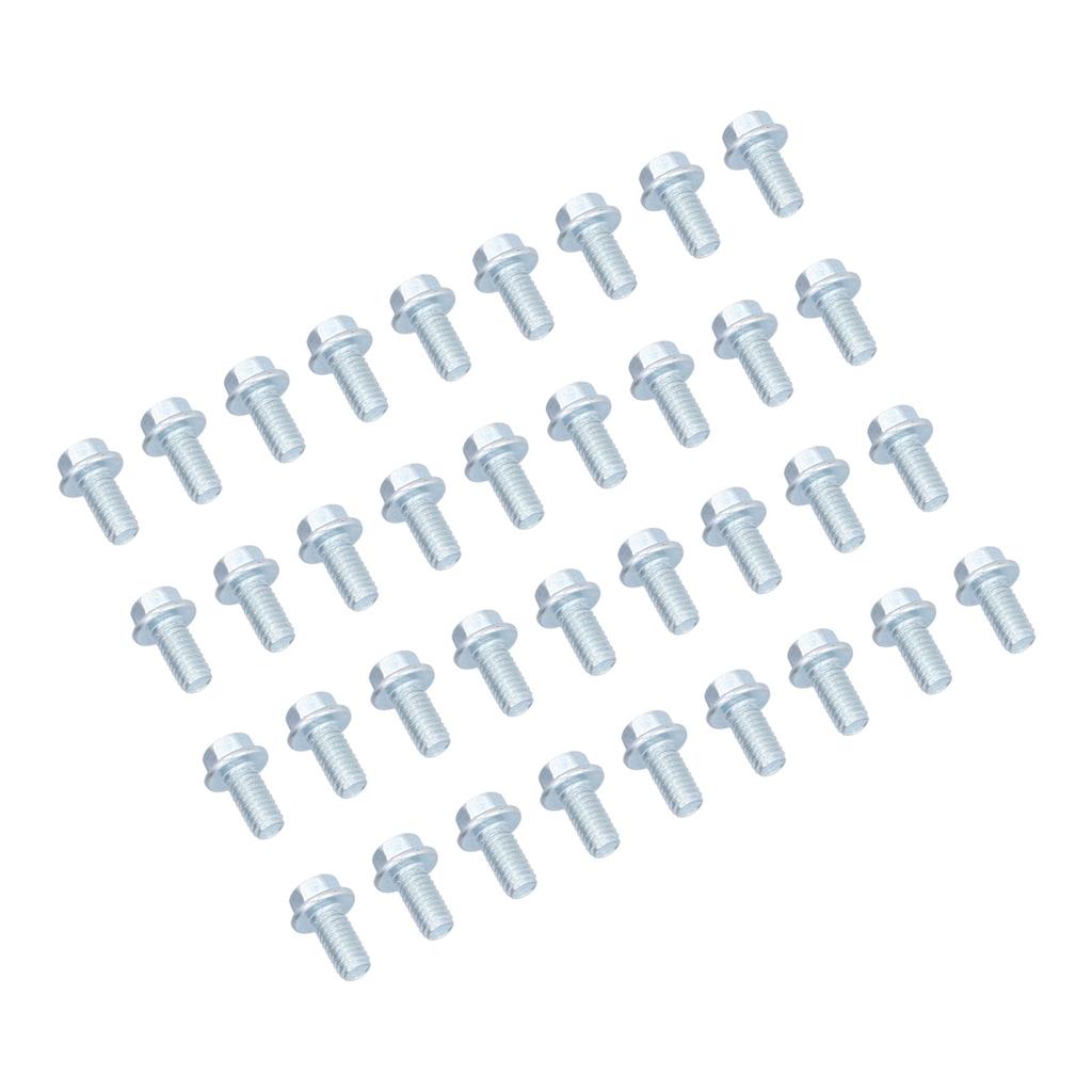 36Pcs Screw Stainless Steel Corrosion Resistant Perfect Replacement Gasoline Engine Screw