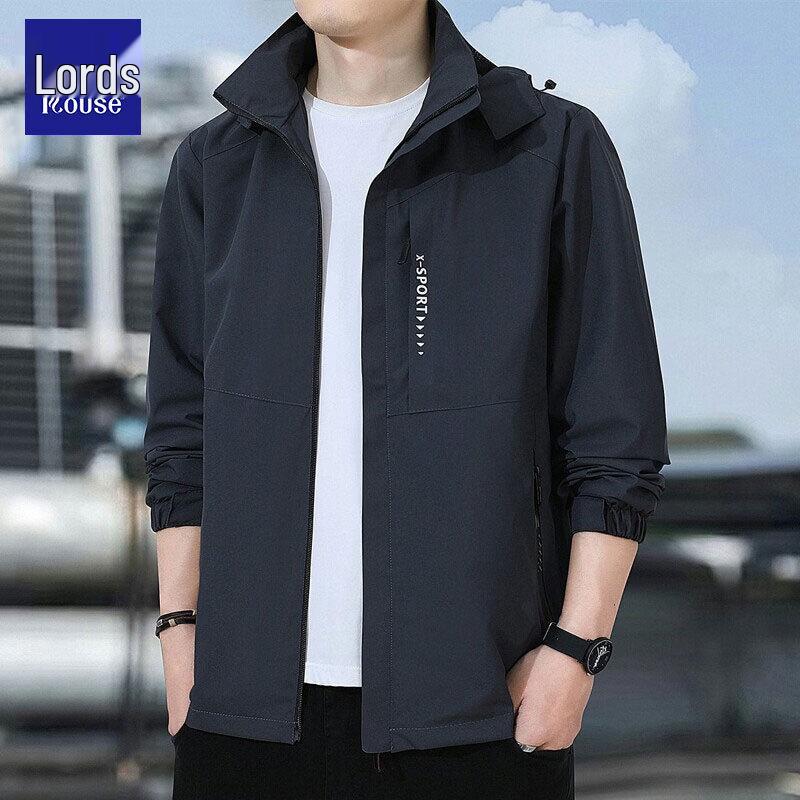 Men's Lightweight Hooded Outdoor Casual Jacket