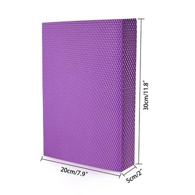Balance Pad Weicher TPE-Schaum Yoga Balance Matte Arm Knie Stützbrett für Übung Fitness Training Sport, L