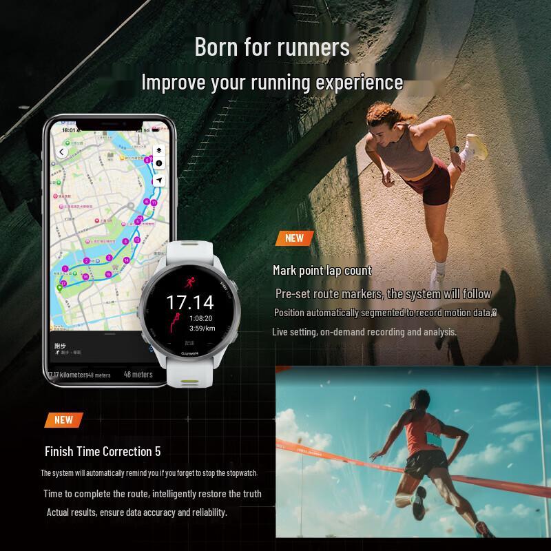 Garmin Forerunner 970 GPS Triathlon Smartwatch