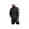 Adidas Originals Trefoil Logo Three Stripes Cotton Jacket Men Jacket Black HL9212