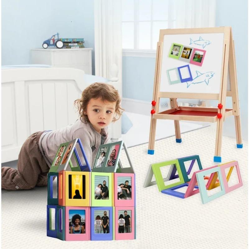 10 Pc, Magnetic Frame of Different Color for Fujifilm Instax Mini 12 11 7S 25 40 70 90 Evo Liplay Link 3 Inch Instant Photos