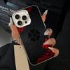 C-Clover Asta B-Black Phone Case For iPhone 11 12 13 14 15 16Pro Max Plus White Sliver  Phone Cover