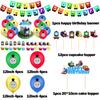 Children Kids Thomas Birthday Party Supplies Decor Balloon Banner Cupcake Topper