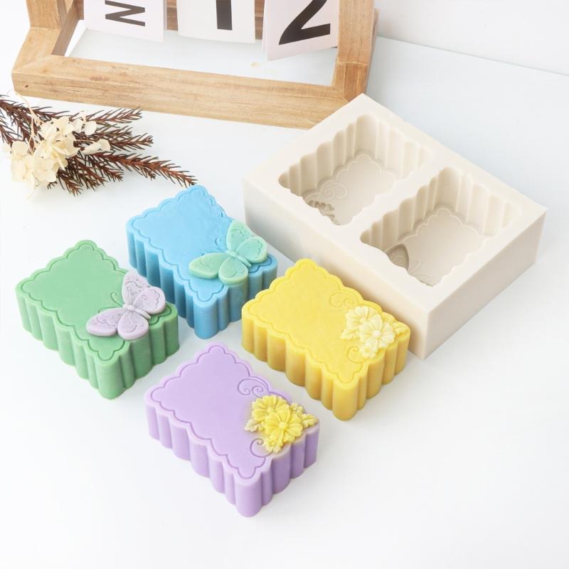 Soap Mould Resin Casting Molds DIY 3D Silicone Mould Cylinder Cake Mold Silicone Mold Handicrafts for Candle Soap Making